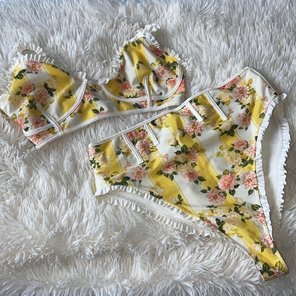 For Love And Lemons Other - For Love & Lemons 🍋 high waisted bikini